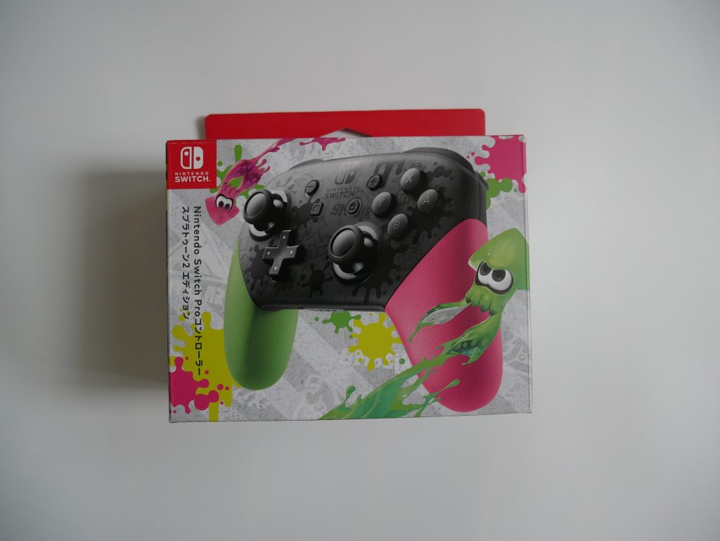 Nintendo Switch Proコントローラー
スプラトゥーン2 エディション外箱
