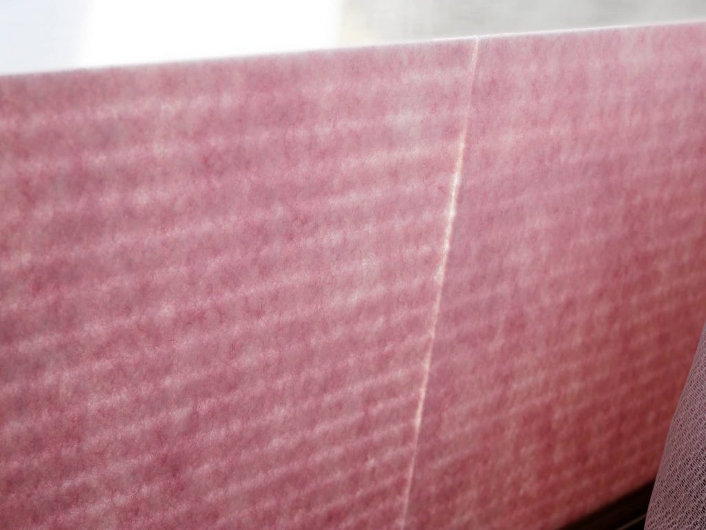 窓ぴたシートを窓に貼った写真