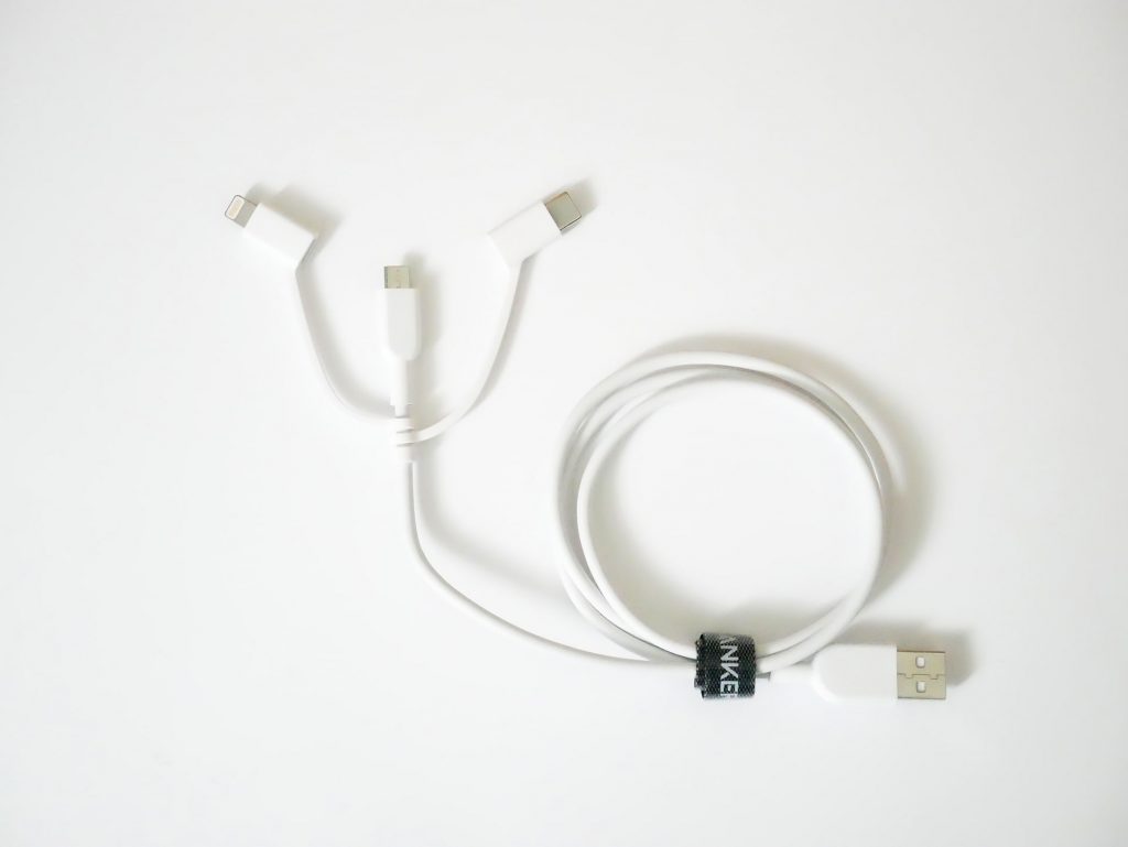 Anker PowerLine ll 3-in-1 ケーブル(0.9m)