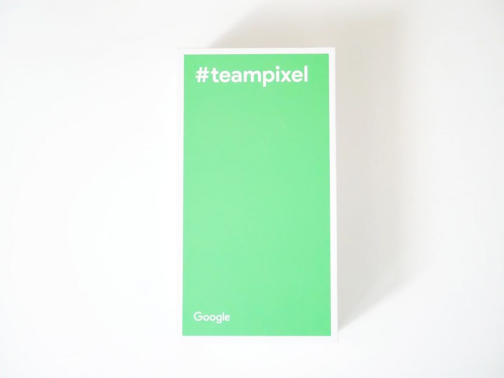 Google Pixel 3 XL外箱底面