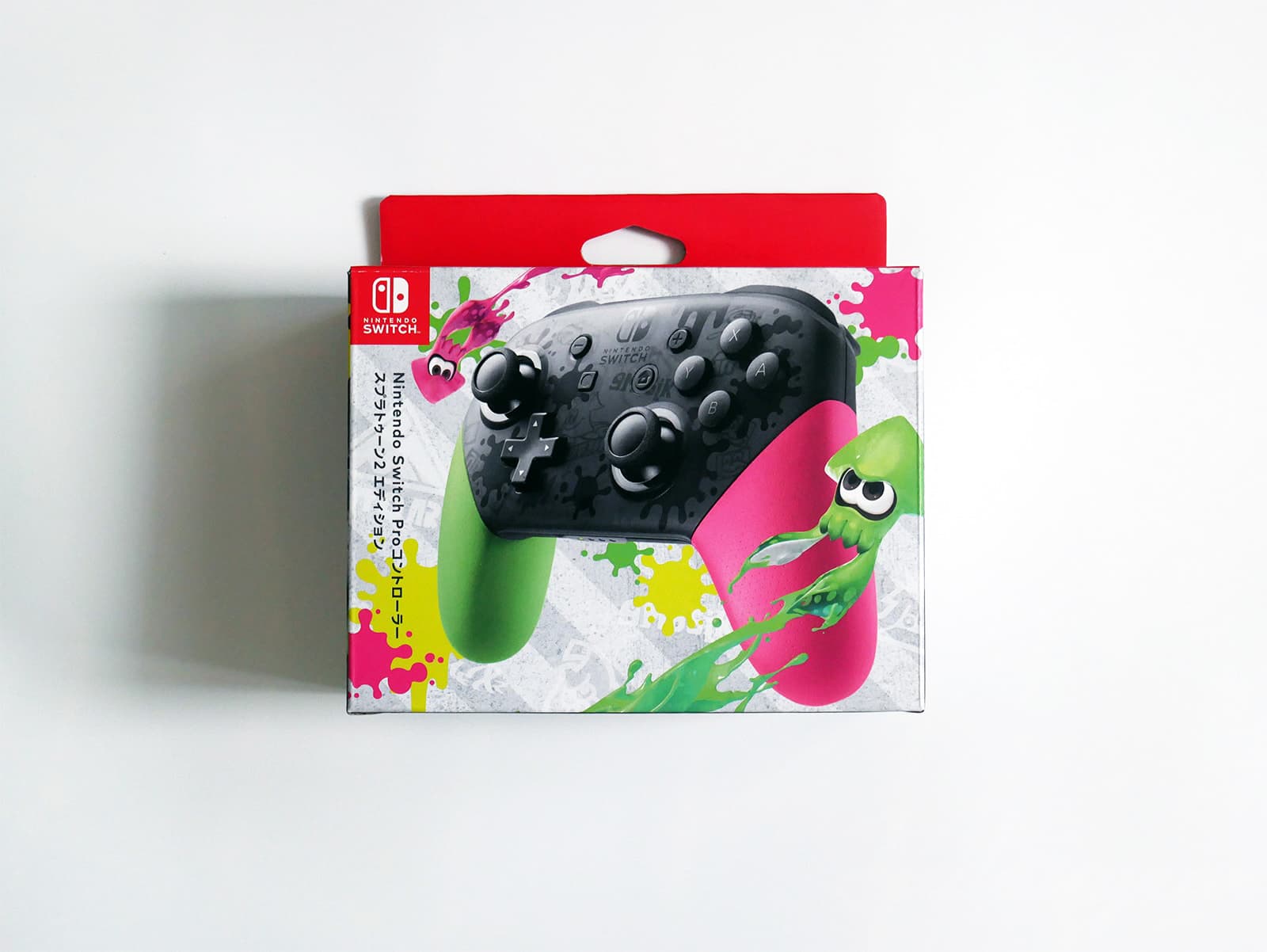 Nintendo Switch Proコントローラー
スプラトゥーン2 エディション外箱